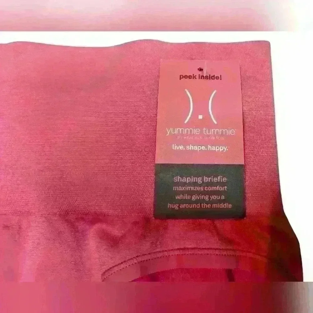 Yummie Tummie Pink Shaping Briefie S/M - Picture 3 of 4